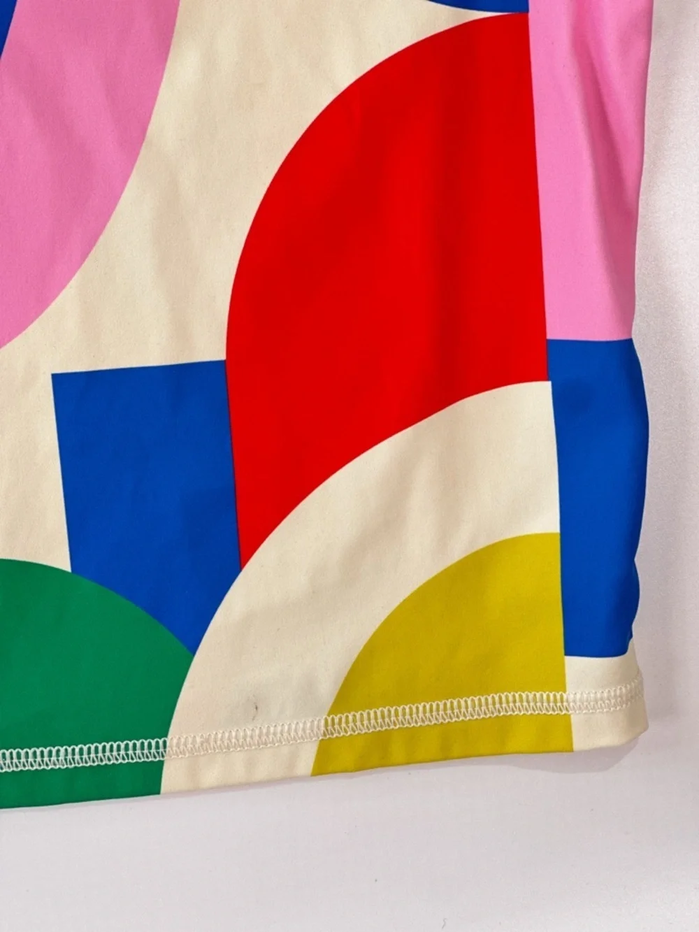 Hanna Andersson Girls Swim Tank Geometric Print Multicolor Size 12